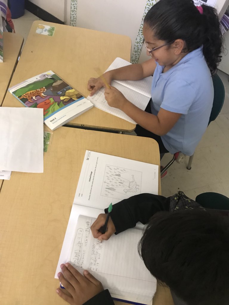 MrsGraham1A's tweet photo. We’ve kick started our 2nd Unit of CKLA! Today we became Zoologist! We wrote observations of an animal image based on its characteristics 🐧🐘 https://t.co/rOf0TAIW3f