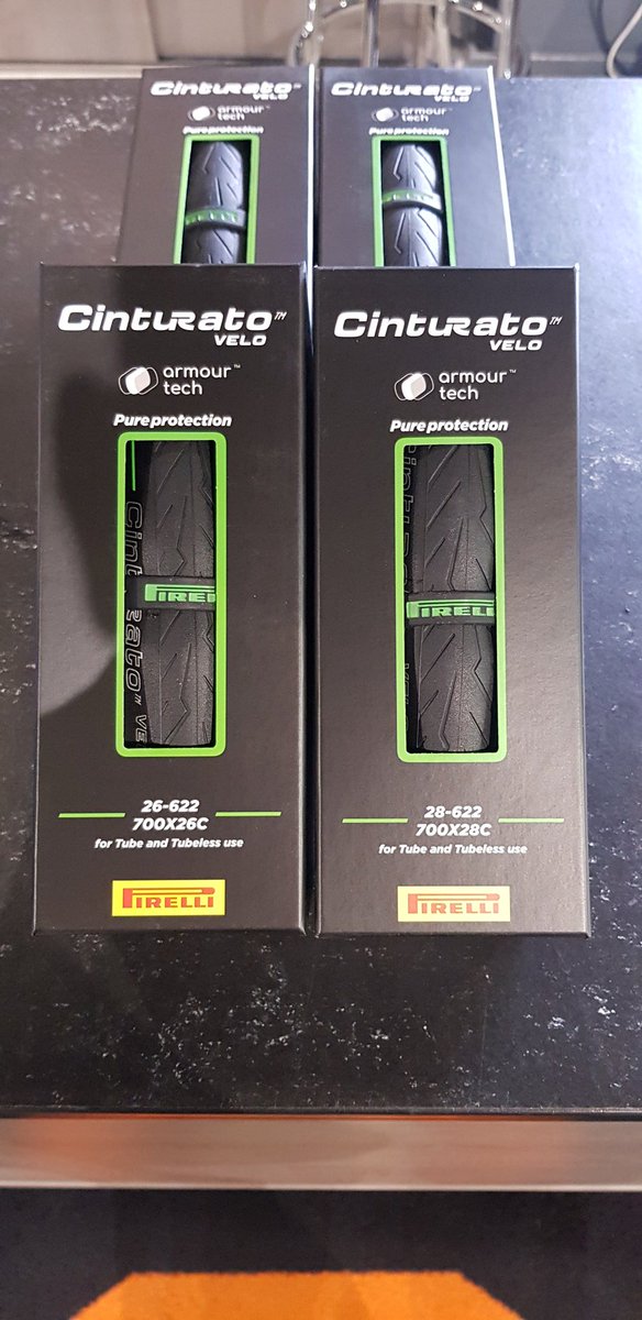 sprocketscycles's tweet photo. @Pirelli Cinturato Velo Tubless Tyres have now landed at Sprockets HQ. Very limited stock. 700x26c and 700x28c #WeAreSprockets https://t.co/AF1AY2IenL