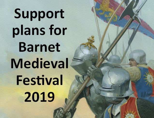 Support Barnet Medieval Festival 2019! Activities planned onsite &amp; in Chipping Barnet high st, with shuttle bus link: re-enactors, stalls, music &amp; much more. Opportunities for local traders/producers &amp; schools. Find out more or pledge your support spacehive.com/making-barnet-…