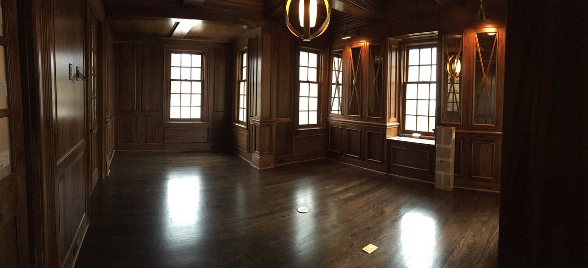 gahaganeddy's tweet photo. Let’s be honest. Doesn’t black walnut make any room look better? | #thisiscustom #kcdreamhome #notyourtypicalbuilder #dreamhouseplans #kansascitybuilder https://t.co/XoS6xIMVg5