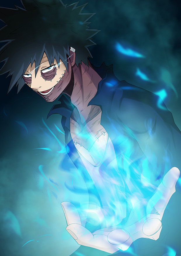 Shin Dabi 僕のヒーローアカデミア ヒロアカ 荼毘 Myheroacademia イラスト