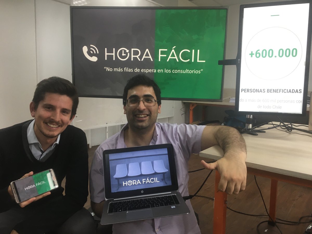 Hora Fácil: Plataforma chilena que acaba con filas en consultorios mira a Colombia y Perú goo.gl/EEKBwj