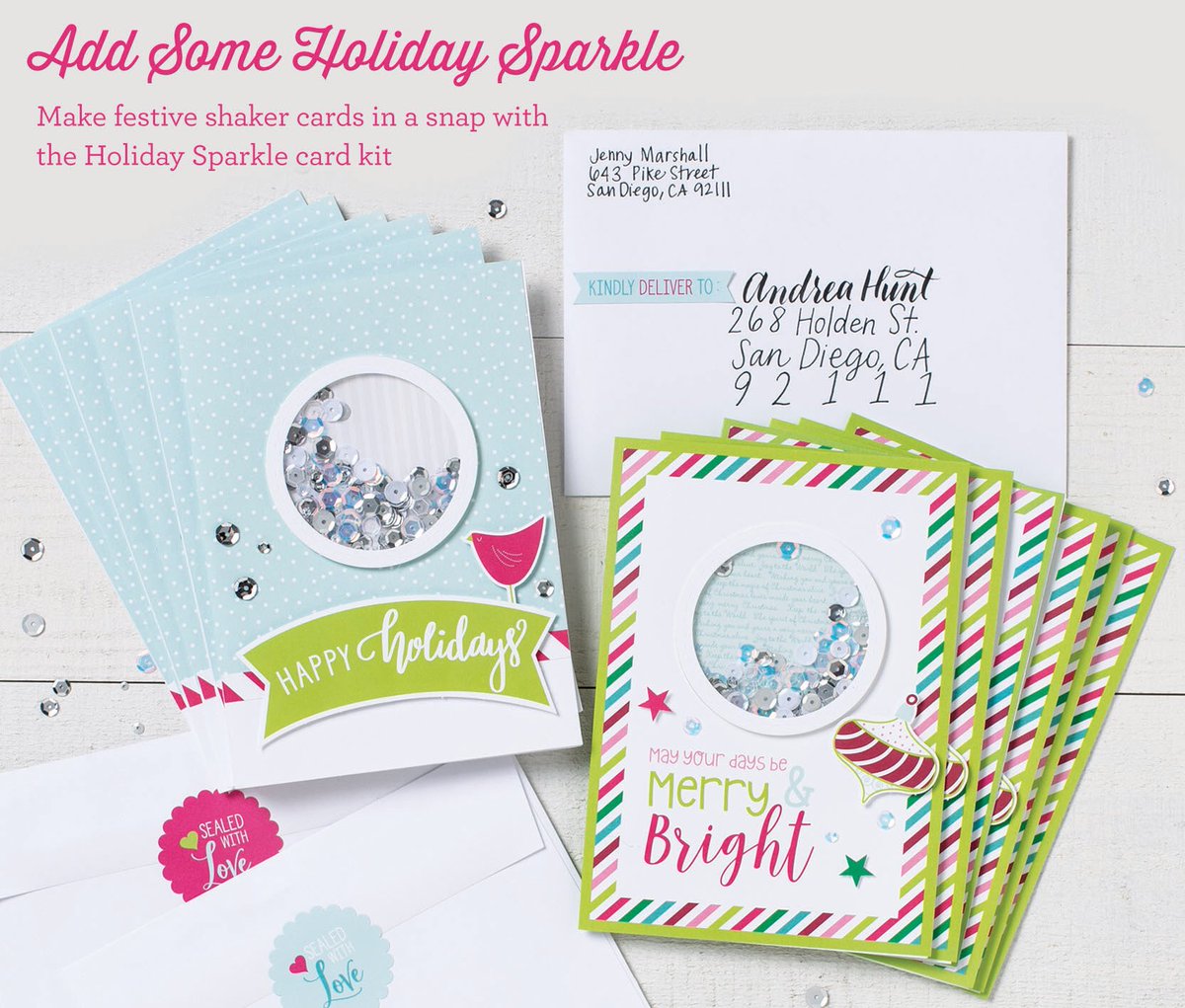 GlitterOnADime's tweet photo. Wow your friends with these quick &amp; easy to make Holiday Sparkle Shaker Cards! 🌟🌟🌟 
https://t.co/C7bdgygoeA
#shakercards #HandmadeHour #handmadecards #cardkits #ctmh #holidaycards #holidayfun #glitter https://t.co/j0EvmE8orK