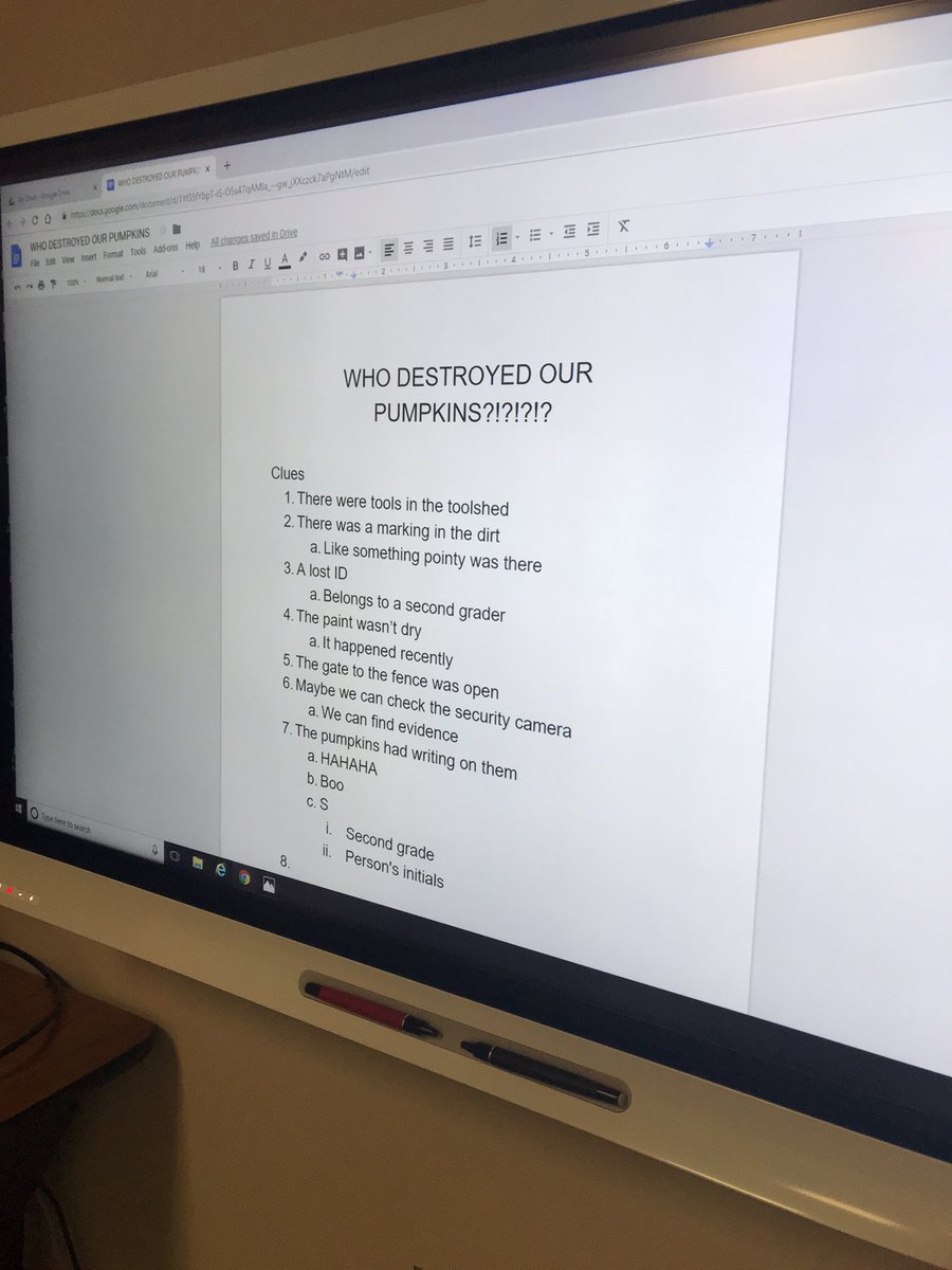 ajturner65's tweet photo. 3rd Grade is starting our Mystery Unit by solving our very own mystery! @WEinKaty https://t.co/Jw6mOYZWIi