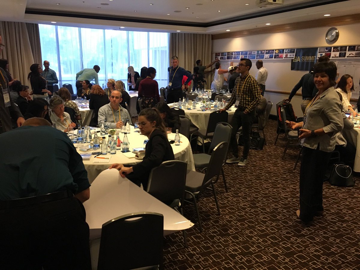 paulotheporra's tweet photo. Lots of great ideas and discussions coming out of Itha Taljaard’s ‘Disruptive Business Models’ workshop at #BASummitSA @basummitsa @SensetoSolve https://t.co/zqbu4V3nC7