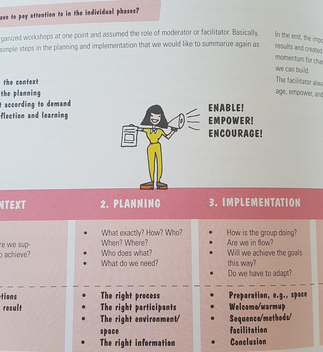 maddy_woodman's tweet image. I found @naeemapasha in my #designthinking playbook complete with her 3Es (almost!). 

#imstructionaldesign #workshopdesign #innovate