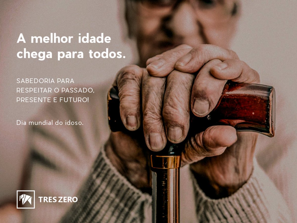 treszeroagencia's tweet photo. Hoje comemoramos o dia dos idosos. Respeitar é, além de evoluir, um investimento em nosso futuro ;) Não esqueça de dar um beijo grande nos velhinhos da sua vida!
#diadoidoso #treszero https://t.co/noUblcipZt
