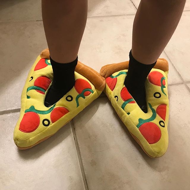 pizza slippers