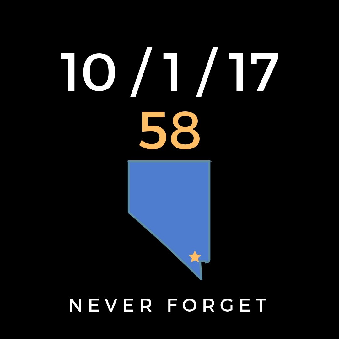 PublicHouseLV's tweet photo. Never forget. #VegasStrong https://t.co/T4YcHArwGw