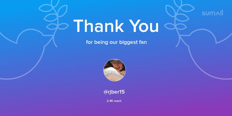 Our biggest fans this week: <a href="/rjber15/">RJ Brassfield</a>. Thank you! via sumall.com/thankyou?utm_s…