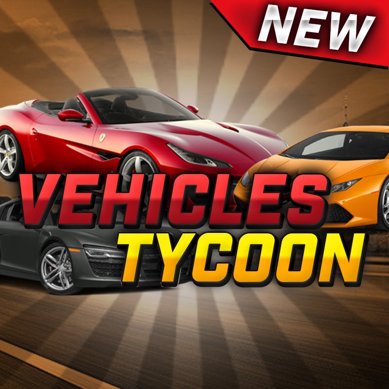 Vehicles Tycoon The Game Vehiclestycoon Twitter - code roblox vehicle tycoon