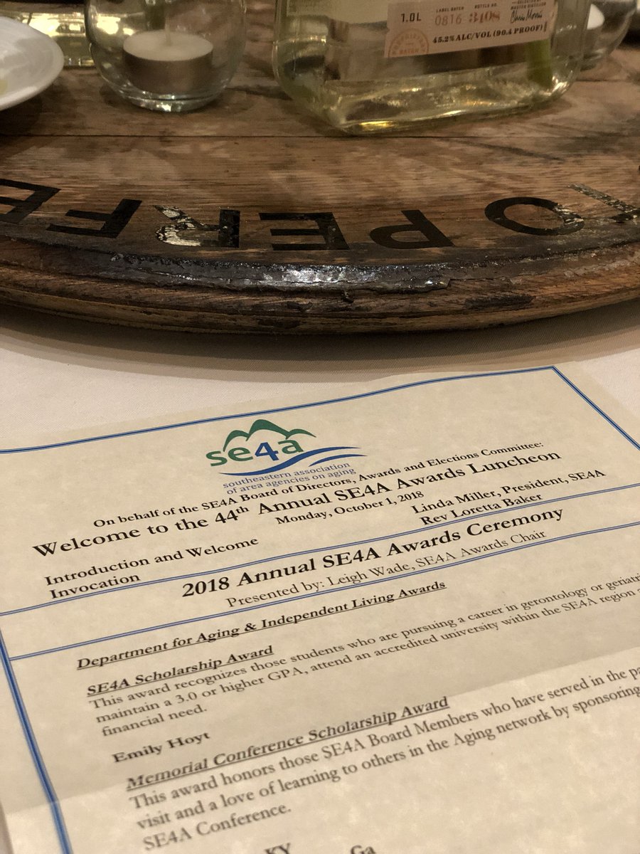 TragerInstitute's tweet photo. Congratulations to all the DAIL award winners at this year’s #SE4A Conference! We are inspired by your tireless efforts to improve the life of older adults #agingtoperfection Southeastern Association of Area Agencies on ... https://t.co/2JLpyUvaVY