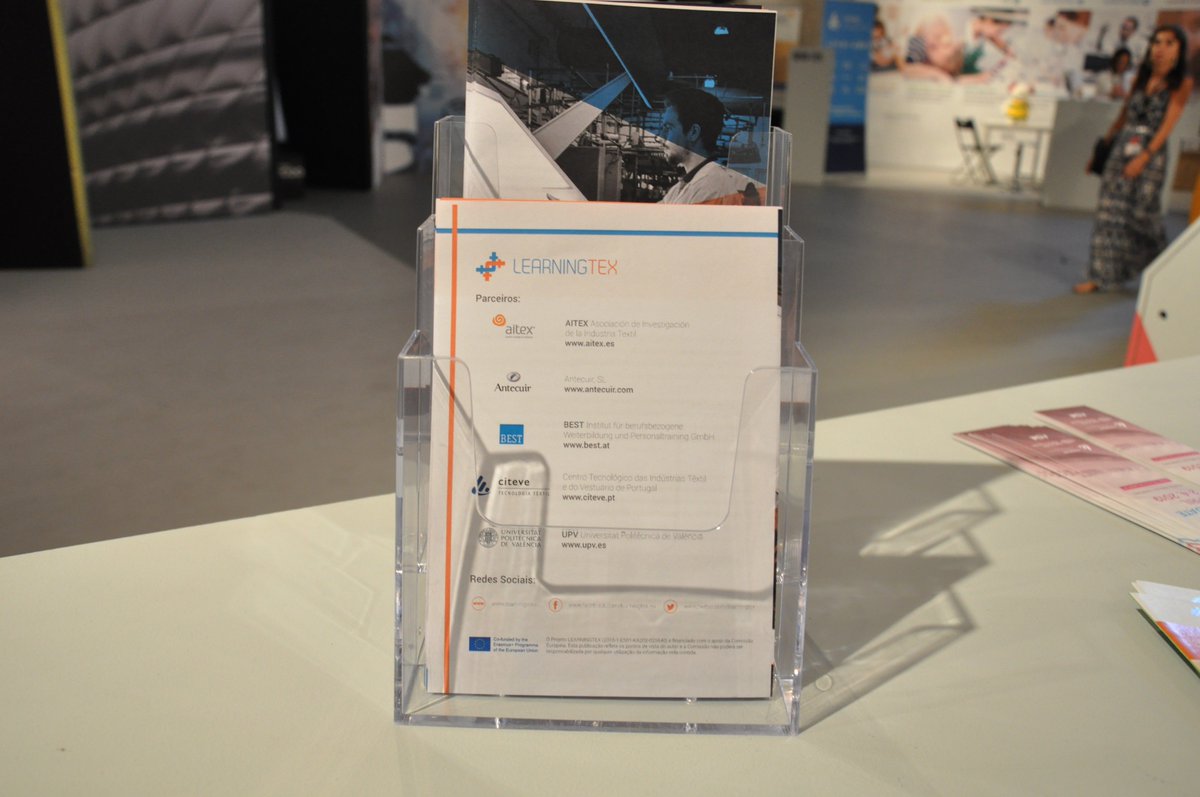 learningtex's tweet photo. @learningtex was present at 52nd Modtissimo Portugal on the 26th and 27 of septembre https://t.co/FlrCPP2scu