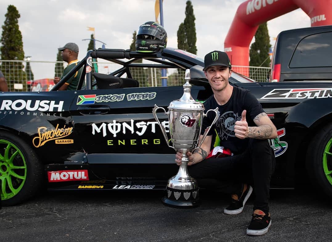 ROUSHPerf's tweet photo. #ROUSHDrift | @webbdrift45 and the team captured the #RiazAlibhaiCup this past weekend and earned championship status for the 2018 season of @SupaDriftseries! https://t.co/RdbRzulFgk