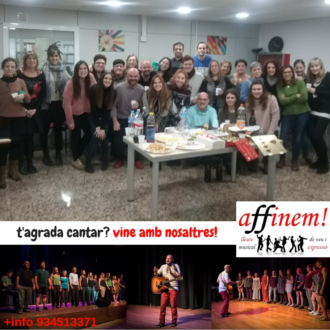 affinem_bcn's tweet photo. #sants  #ohhappytv3 #Barcelona #Badal #CarrerDeSants #cant #veu #cor #gospel #coral +info https://t.co/NN53mKrmlH https://t.co/HFozVBY0JX