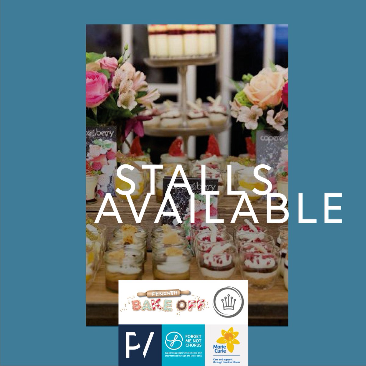 We have stalls available for the #PenarthBakeOff2018  on November the 4th. Are you a designer/ maker and want to sell some of your goods at this fantastic event. Send us a message to find out more!

penarthview.co.uk/penarthbakeoff/