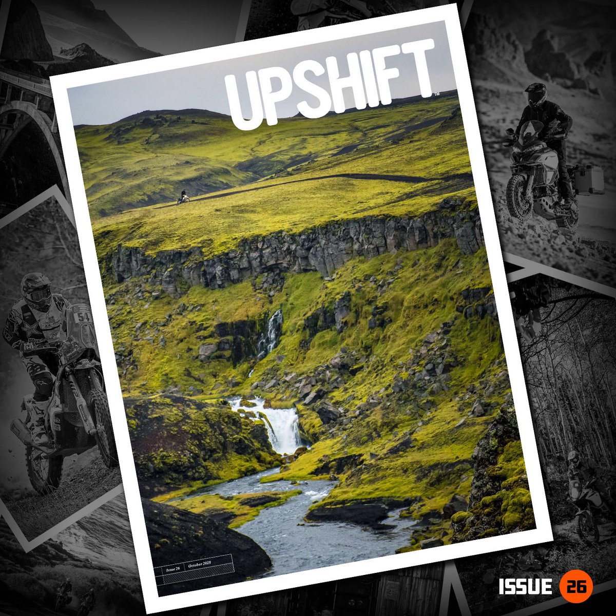 bit.ly/2II93Qy 🔹 Monday feels like the perfect day to release a new issue of Upshift Magazine. Send you back to work with a nice little distraction at hand. The boss can thank us later. 🔹 Issue #26 is live at the link above! #advrider #motorcycles #upshift_online