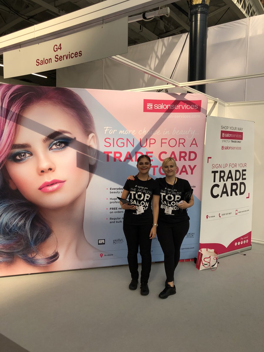 Beauty__Express's tweet photo. 💁‍♀️ Beauty lovers! Sign up for your Salon Services trade card at @olympiabeauty! We are on stand G4 💕👀 https://t.co/YD49Ig0I1R