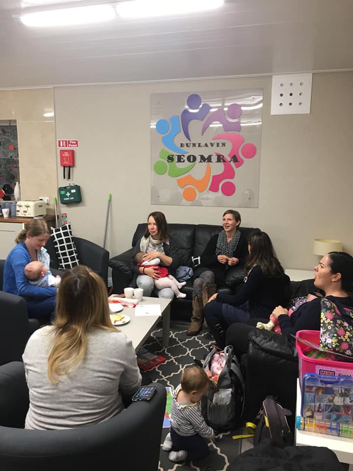 dunlavinBF's tweet photo. Thanks to @Tusla who give support to DunlavinParentingHub(Seomra). A welcoming space that allows us to keep @dunlavinBF Group going&amp; growing! Vital support for Mums in a lovely setting4Parents&amp; children.#NationalBreastfeedingWeek https://t.co/0MMioQYaZR