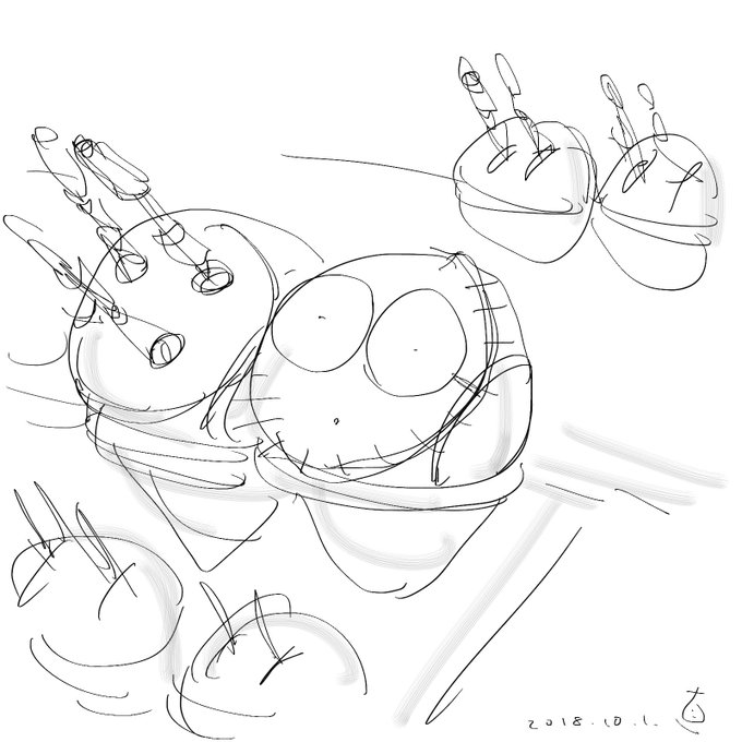 あとは、パルスレーザーの砲身を描いたら完成だ〜
(いっぱいあるけど)
それはまた明日。 