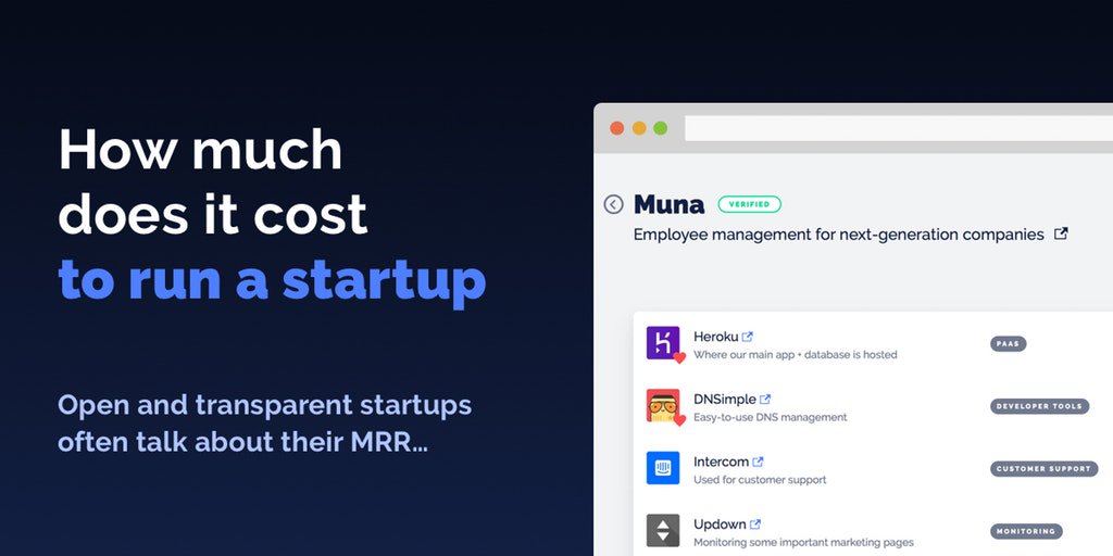 bernardocastro's tweet image. Startup Costs: How much does it cost to run a startup? @startupcosts producthunt.com/posts/startup-… via @ProductHunt
#StartupCosts #startups