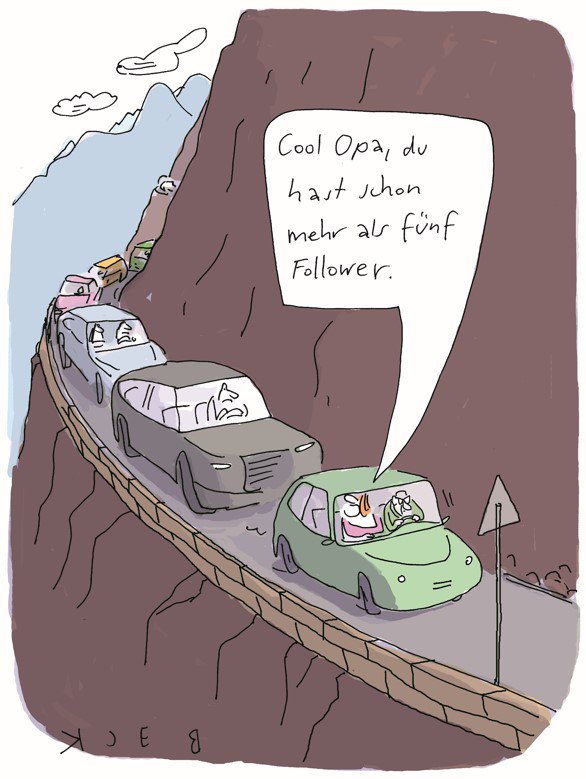 Familien Senioren Frauen Jugendministerium Heute Ist Der Internationale Der Alteren Menschen Im Alter Ist Noch Lange Nicht Schluss Mit Lustig Wie Der Gleichnamige Karikaturenwettbewerb Aus Dem Programm Altersbilder