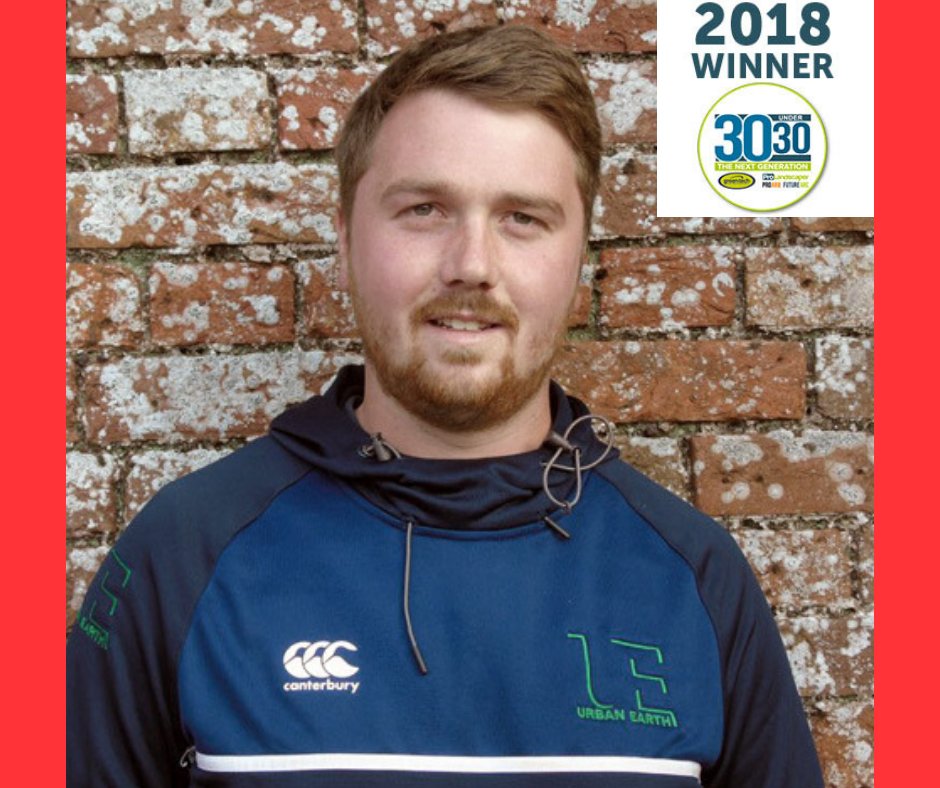 UrbanEarthSW's tweet photo. We are delighted to announce our very own George Croton is one of the Pro Landscaper's 30 Under 30 Award Winners for 2018. A massive congratulations George! 🌟@ProLandscaperUK #30Under30 https://t.co/xJXxs1wQpr