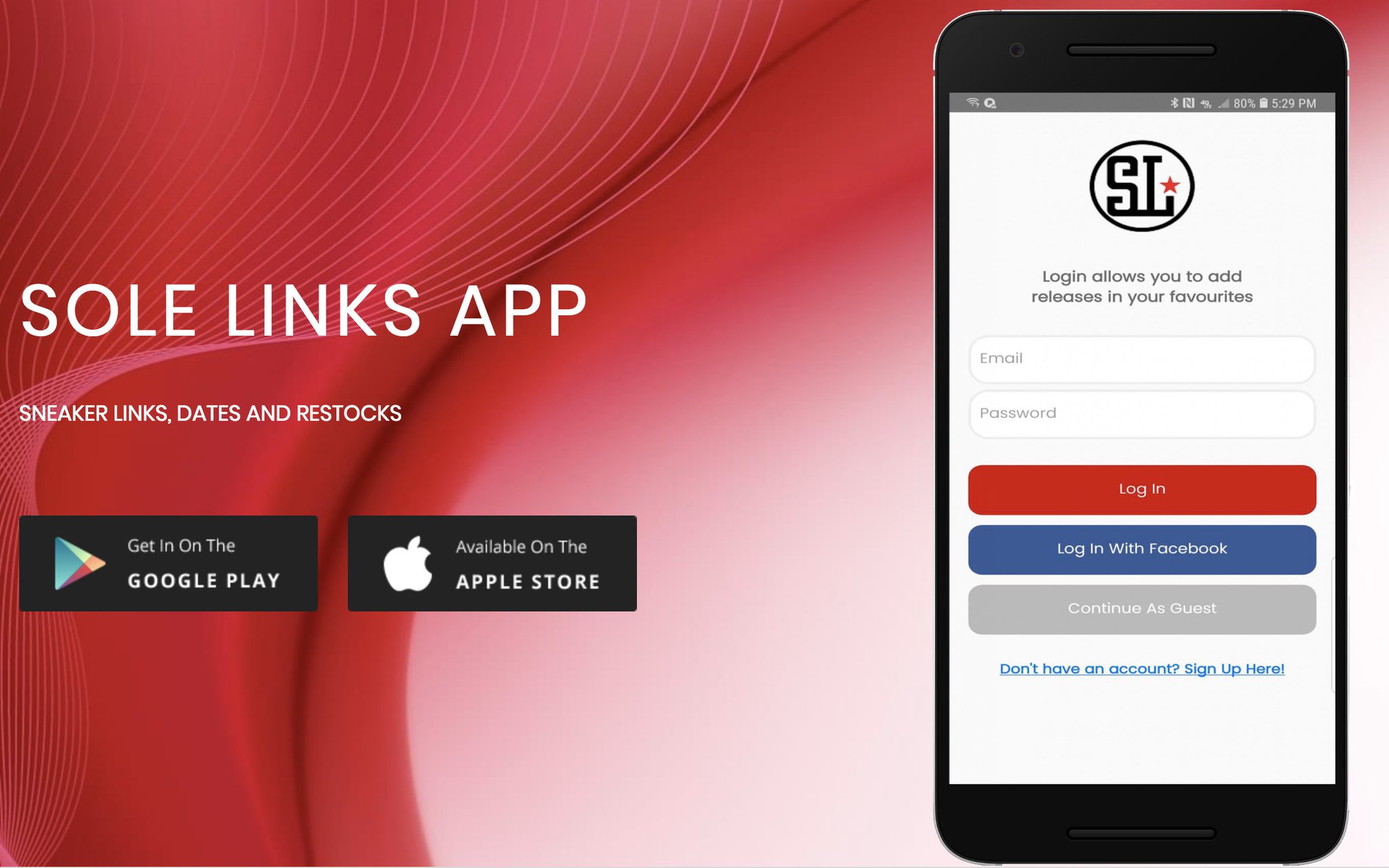 SOLELINKS on Twitter: "SOLE LINKS APP is finally live. Be sure to