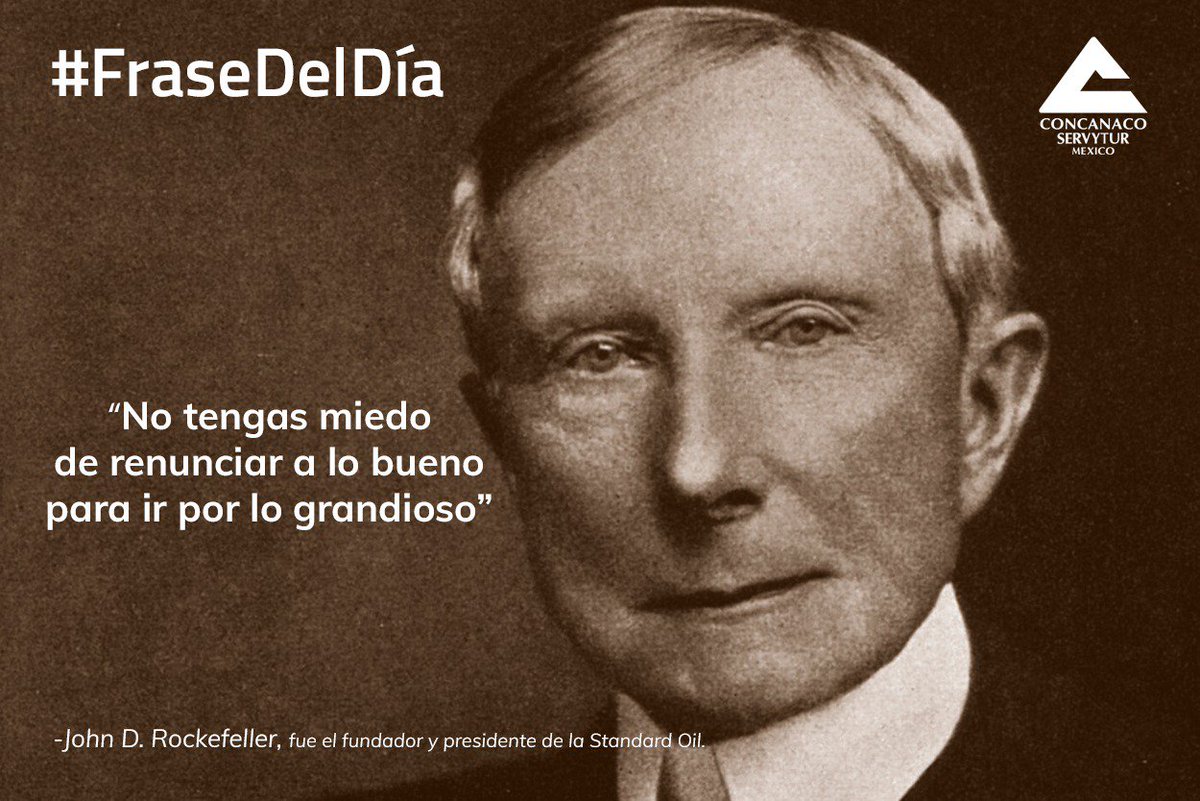 John Rockefeller - Pensador