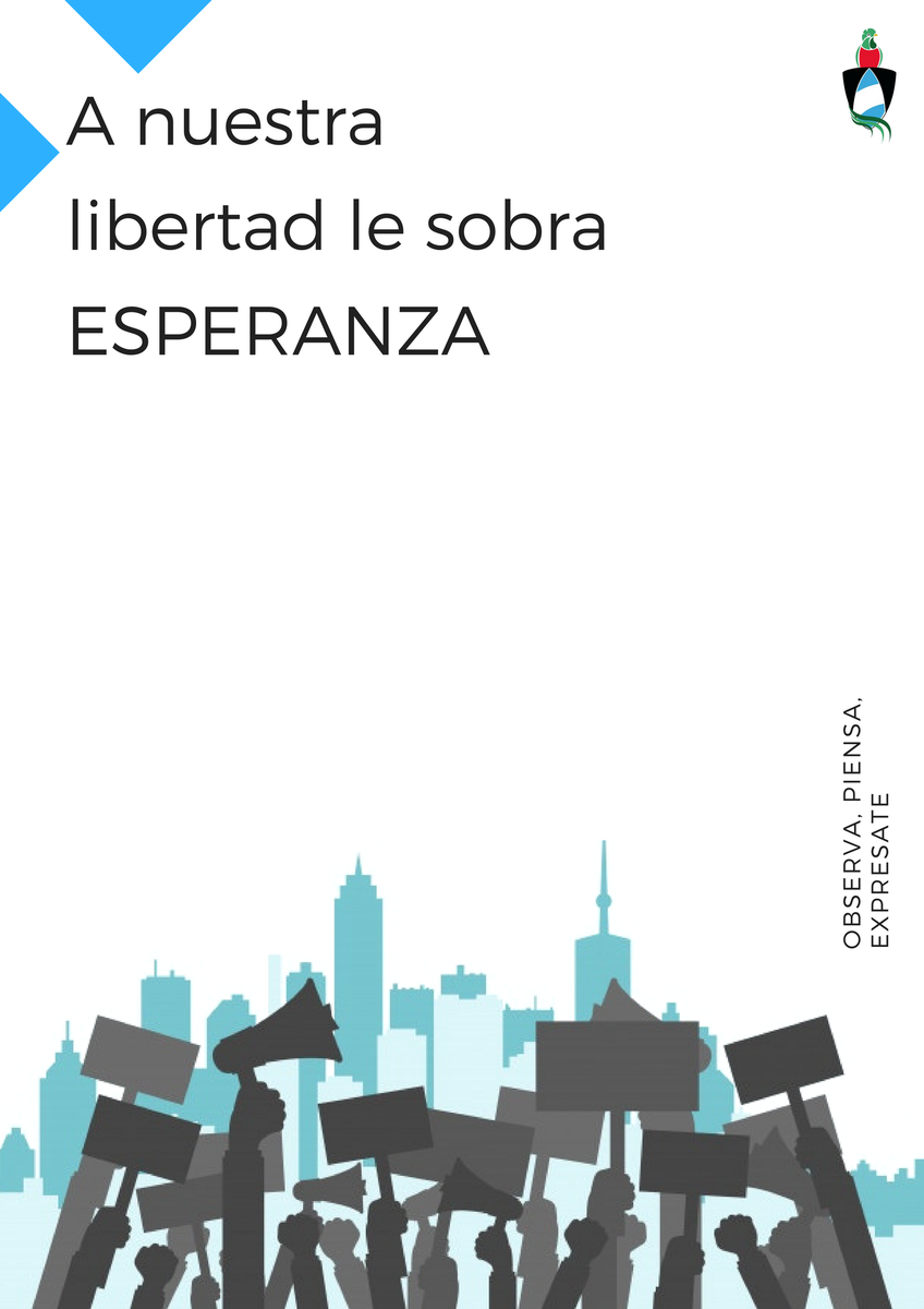 mjd_502's tweet photo. La sentencia por Genocidio en 2013 (2018) y los casos de corrupcion en 2015, despertaron a la ciudananía. 

El pais se construye desde lo cotidiano, pero tambien en la defensa de nuestros derechos... rezar no basta

Observa. Piensa. Expresate

#MesPatrio
#IDYM
#MJD502 https://t.co/U93hVAw7Fh