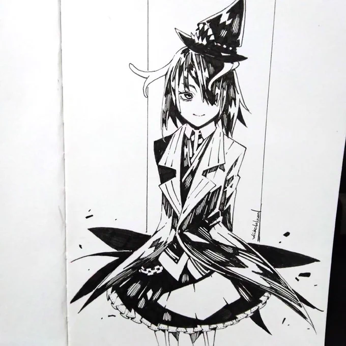 Hello Inktober!
Starting the series with something chill and fun ♥

#Inktober2018 #Inktober 