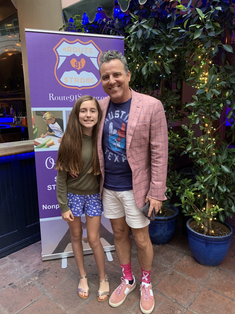 Thankful to have survived the horrific #LasVegasShooting to see my daughter grow up 🙏.  Today, we honor the #58angels who perished one year ago, their families, those injured, countless other survivors struggling with #PTSD, and brave first responders.