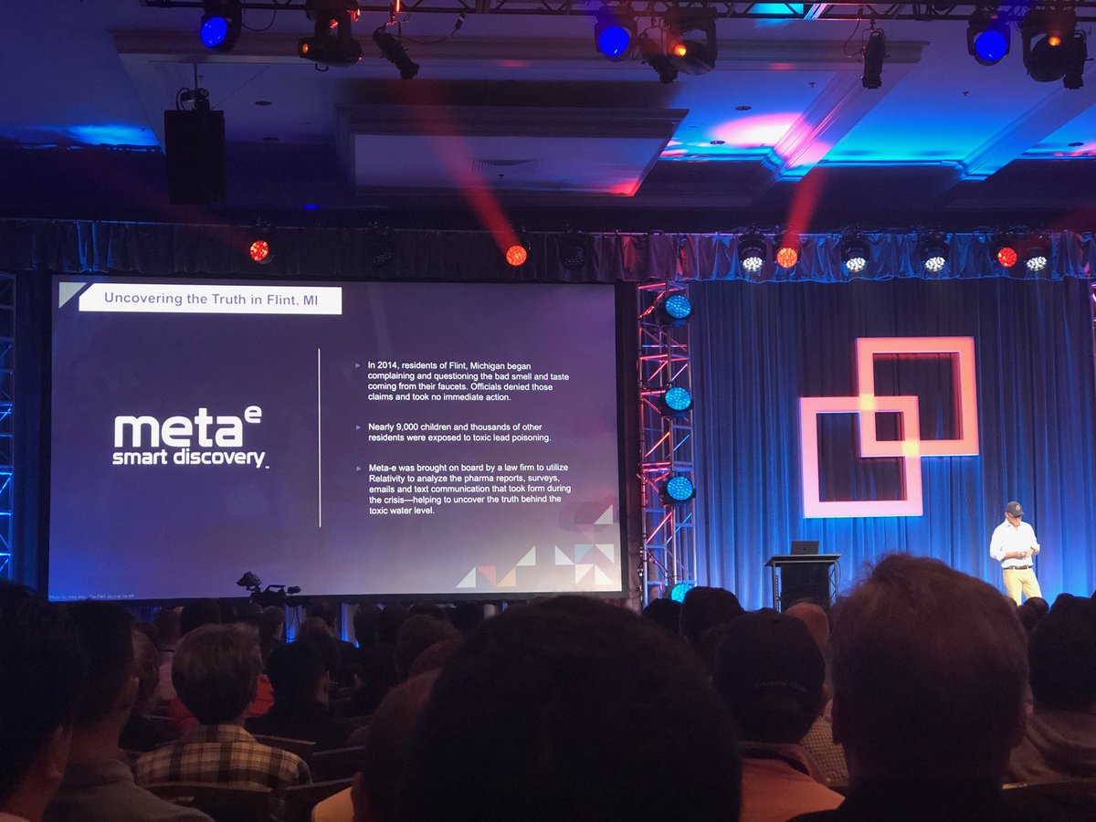 metaediscovery's tweet photo. Meta-e shoutout at Relativity Fest 2018!  #RelativityFest. https://t.co/bF4yOyit46