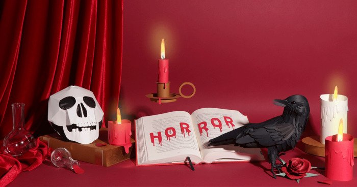 goodreads's tweet photo. It’s time to celebrate Horror Week on Goodreads! Here you’ll find the most terrifying titles, frightening book-to-film adaptations, a nightmare generator, and much more: https://t.co/z9nU5jJLl0 

#HorrorWeek is sponsored by https://t.co/mDTps6ioY6 https://t.co/oIDdYv5MqS