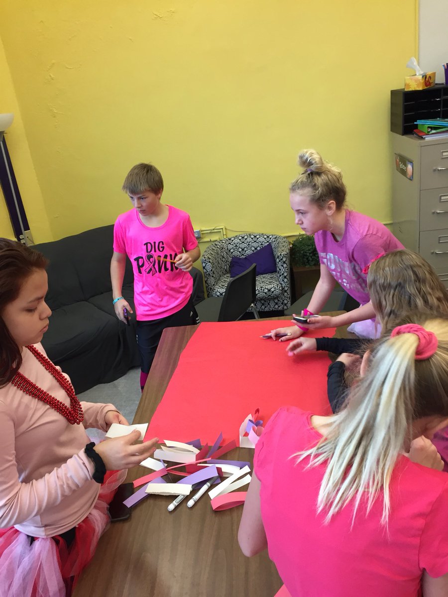 The 8th Graders are LOVING their WILDCATS!! #hoco18 #goodhueschool