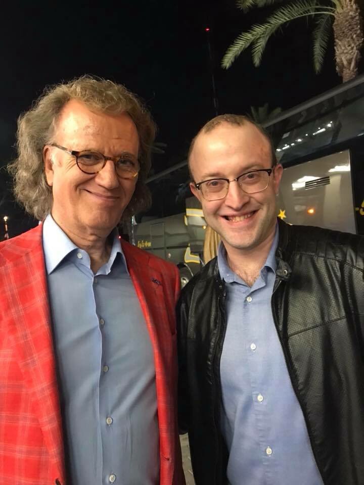 Happy birthday and all the best, the great andre rieu   