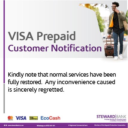 tncybertechbank's tweet photo. NOTICE: VISA services restored.
#EB4EP https://t.co/xn02SiyUsz