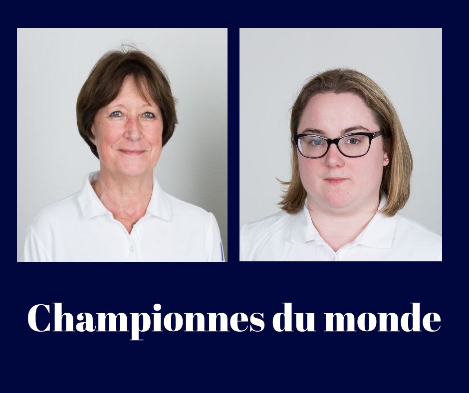 FF_Bridge's tweet photo. Un grand bravo à Véronique Bessis et Anne-Laure Huberschwiller qui remportent les championnats du monde de bridge par paires dames, à Orlando !
🥇🥇🔥🔥 https://t.co/uLrqSAFhOq