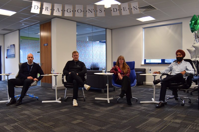 NextGearCap's tweet photo. This week, we're celebrating National #CustomerService Week. ๐
There's a host of activities in the office to showcase the vital role customer service plays in our business. Today's theme is #insight and we hosted #DragonsDen!
#NCSW18 #DrivingAgility @instituteofcs https://t.co/0UWk00ULR2