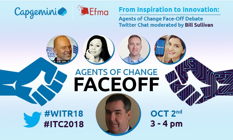 Excited for our #InsurTech FaceOff tomorrow at #ITC2018 from 3-4pm PDT. I'll also be hosting a simultaneous Twitter Chat (#WITR18) with @SabineVdL @charliehalkett @stratorob and @robgalb. In meantime, check out our #WIR18 twitter chat earlier this year twitter.com/i/moments/9989…