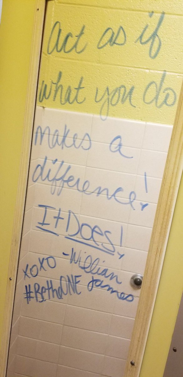 CANDICEBASE11's tweet photo. Quotes can change your attitude!Why not have them everywhere?🤷 #IamWFISD #BetheOne #BeTheChange #followingfowler #itsallabouttheBASE #mirrormotivation #restroomreader #leadlikeamustang #QOTD #teamworkmakesthedreamwork @SassySimm @Alex2Inspire @Kuhrteous https://t.co/7iznbQkuHE
