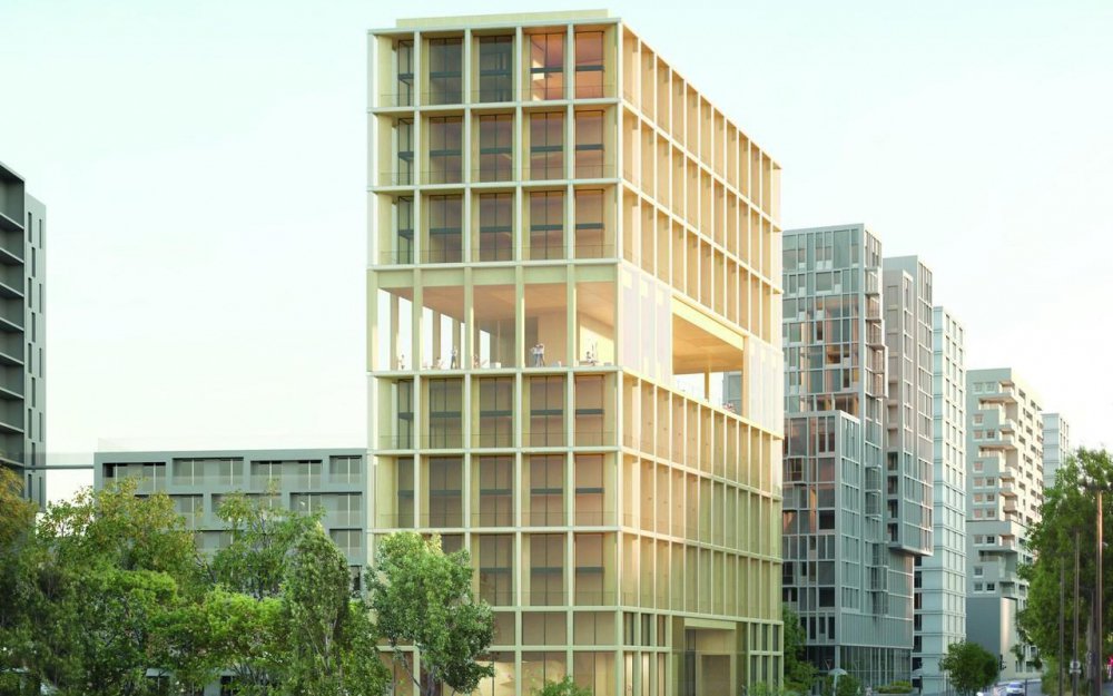 LANArchitecture's tweet image. A Paris, la tour Wood Up espère devenir « un emblème de la construction en bois » l.leparisien.fr/s/uWH Merci @LeParisien_75