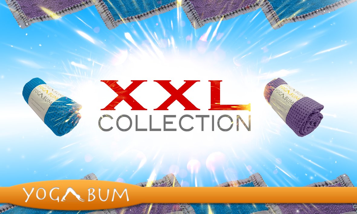 Enjoy more space with our XXL collection. Perfect for the larger yogi! >> bit.ly/YogaBumHome #YogaTowels #Yoga