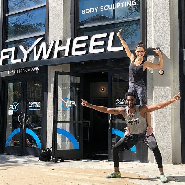 HalfTimeFitness's tweet photo. Taking a break from the stadium this week, but plenty of classes to ride with me Next weekend.  If you haven’t tried FLYFIT yet with @hanroseb or myself, what are you waiting FOR!! 💪🏾💪🏾💪🏾
#fitnessmotivation 
#motivationmonday 
#fitness https://t.co/VxAJkG9SAT https://t.co/TzEhAkcP4Q