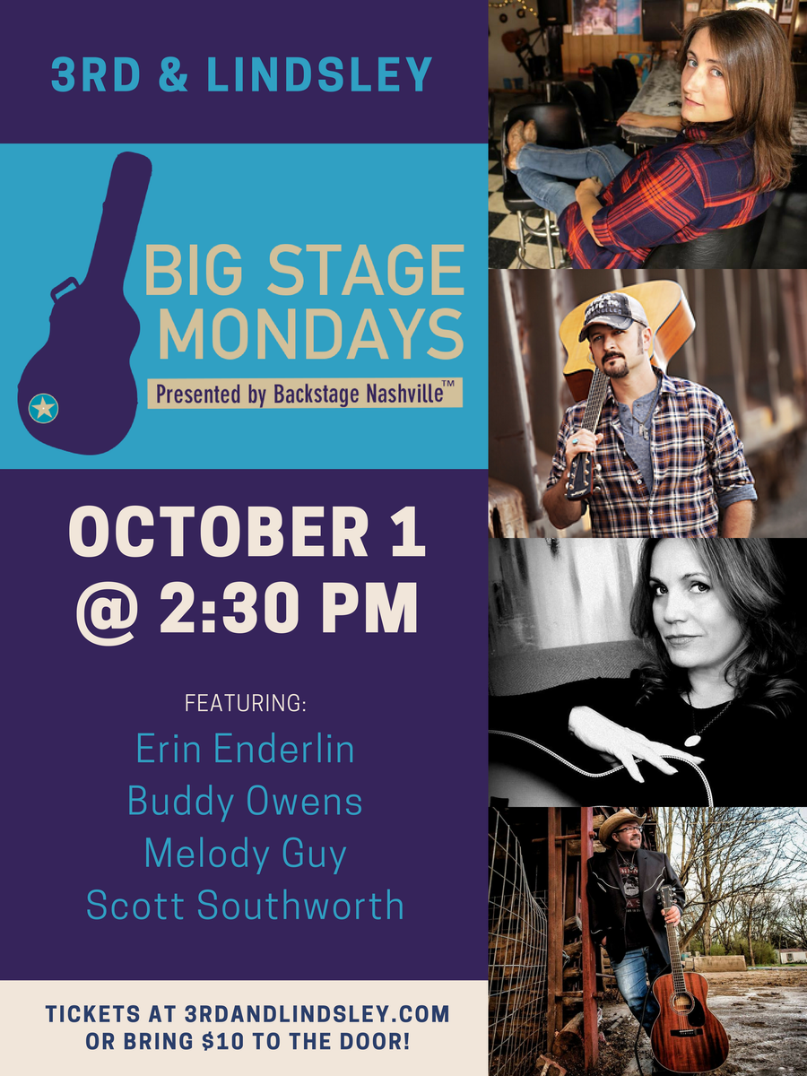 Buddy Owens (@buddyowensmusic) on Twitter photo SURPRISE! I'm playing a <a href="/BackstageNash/">Backstage Nashville™</a> show today at 2:30PM at <a href="/3rdandLindsley/">3rd and Lindsley</a>. Come to hear some real #CountryMusic! Tickets are only $10 at the door.
#Nashville #NashvilleLiveMusic #Nashville2018 #BigStageMondays SURPRISE! I'm playing a <a href="/BackstageNash/">Backstage Nashville™</a> show today at 2:30PM at <a href="/3rdandLindsley/">3rd and Lindsley</a>. Come to hear some real #CountryMusic! Tickets are only $10 at the door.
#Nashville #NashvilleLiveMusic #Nashville2018 #BigStageMondays