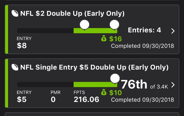 VonQuartersDFS's tweet photo. @FFJuggernauts 👍💰 https://t.co/gw4atOEKDR
