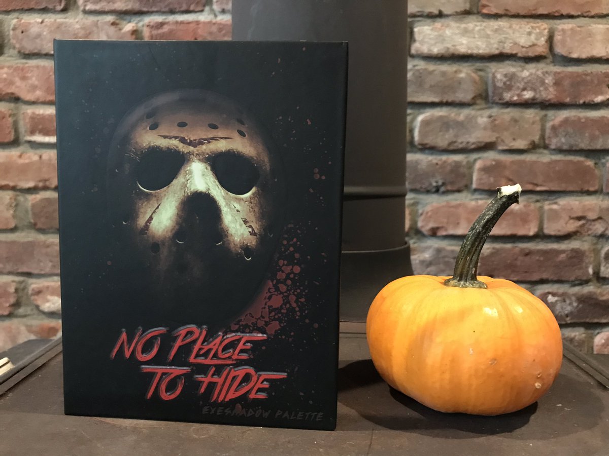 kimfaul's tweet photo. To celebrate the arrival of #October, I thought it would be fun to do a little giveaway!

Up for grabs is this FRIDAY THE 13TH “No Place To Hide” eyeshadow palette. 🎨

To enter to win:

1. Follow me!
2. RT this tweet!

Not into makeup? I bet you know someone who is! 😉 https://t.co/SP79Bi272n
