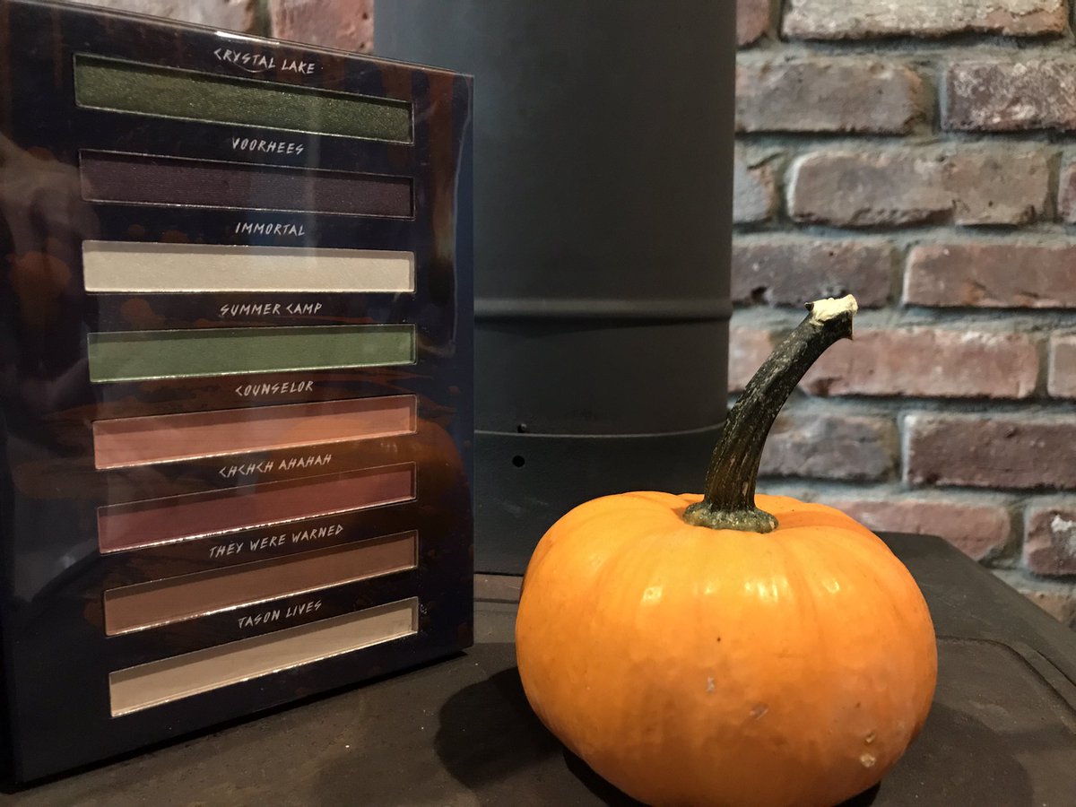 kimfaul's tweet photo. To celebrate the arrival of #October, I thought it would be fun to do a little giveaway!

Up for grabs is this FRIDAY THE 13TH “No Place To Hide” eyeshadow palette. 🎨

To enter to win:

1. Follow me!
2. RT this tweet!

Not into makeup? I bet you know someone who is! 😉 https://t.co/SP79Bi272n