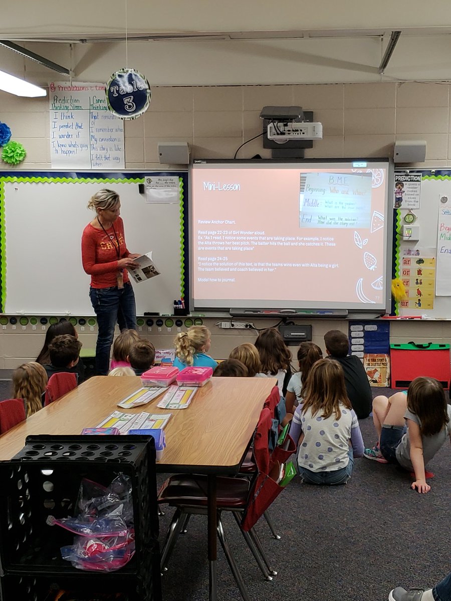 TaylorArehart1's tweet photo. Fantastic first hour of instruction rounds! We have amazing #wvtigers teachers that are opening up their rooms for others to learn. Great mini lessons in second grade and Kindergarten with lots of academic language embedded! #essdexcels #essd40pd #ElevateEdu https://t.co/GhBjX8EndS