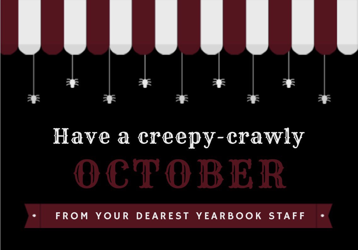 Everyone loves October! Pumpkin Spice and Everything Nice! Have a Spooky-Creepy-Crawly October! Let’s support all of our sports teams this month! 🕷 <a href="/LeeJuniors_/">REL Class Of 2020</a> <a href="/RELcompliments/">REL Compliment Page</a> <a href="/GCCISD/">Goose Creek CISD</a> @anatomymsb <a href="/CTEinACTION/">GCCISD CTE</a> <a href="/NHSREL/">REL National Honor Society</a> <a href="/Aocho77/">Alex Alvarez M.ED</a> @Coach_Ant328 @lmarek_cte @BlackshirtLB